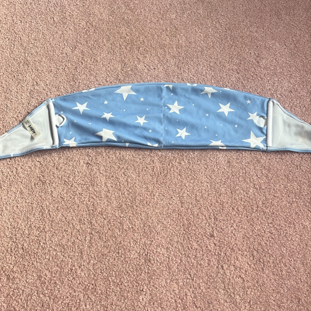 SHEIN Blue Starry Bikini Set Size L - Picture 2 of 4